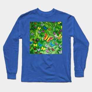 Ascending Butterflies Long Sleeve T-Shirt